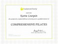 Certificat Pilates Balanced Body - Karine Leurquin