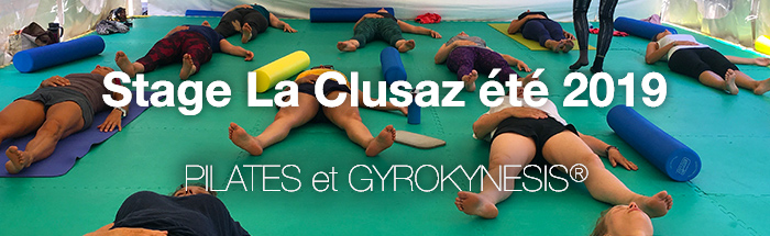 Stage PILATES et GYROKYNESIS® à La Clusaz fin juillet 2019