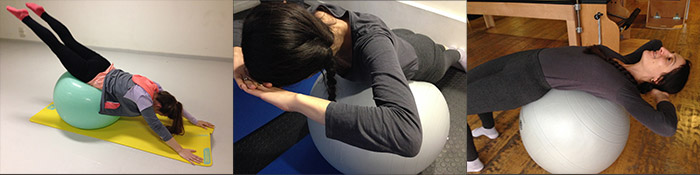 Pilates sur SWISSBALL - Karine Leurquin