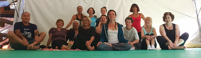 Stage PILATES et GYROKYNESIS® juillet 2016 à La Clusaz - Karine Leurquin