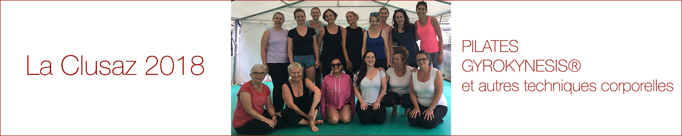 PILATES - GYROKYNESIS® - La Clusaz 2018